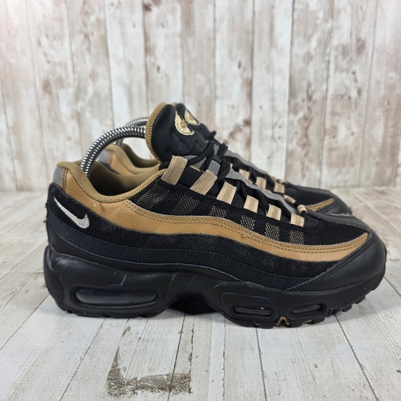 Nike Other - Nike Air Max 95 Mens Black Elemental Gold Sneakers DM0011-004 Size 7